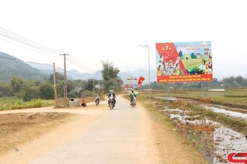 Về xã nông thôn mới Mường Hung