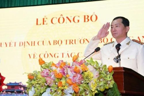Bổ nhiệm Thượng tá Nguyễn Viết Hoàng làm Phó Giám đốc Công an thành phố Huế