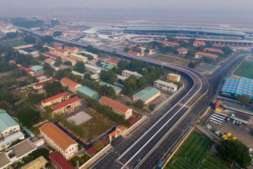 Toàn cảnh tuyến đường 6 làn giảm kẹt xe sân bay Tân Sơn Nhất