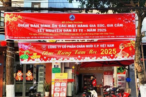 Đà Nẵng mở đồng loạt 14 điểm bán bình ổn giá thịt gia súc, gia cầm phục vụ Tết Ất Tỵ - 2025