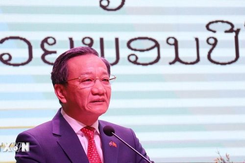 Xuân Ất Tỵ 2025: Đại sứ quán Việt Nam tại Lào tổ chức Tết mừng Đảng, mừng Xuân