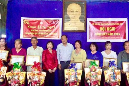 Hội Mái ấm tình thương huyện Thoại Sơn tổng kết hoạt động năm 2024