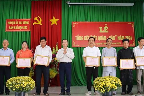 Huyện Lai Vung: Nhiều hoạt động ý nghĩa 'Tết Quân - Dân' năm 2025