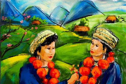 Mùa xuân đang về