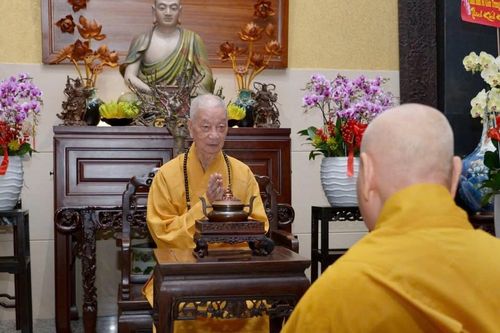 Trưởng lão Hòa thượng Chủ tịch Hội đồng Trị sự khánh tuế Đức Pháp chủ GHPGVN