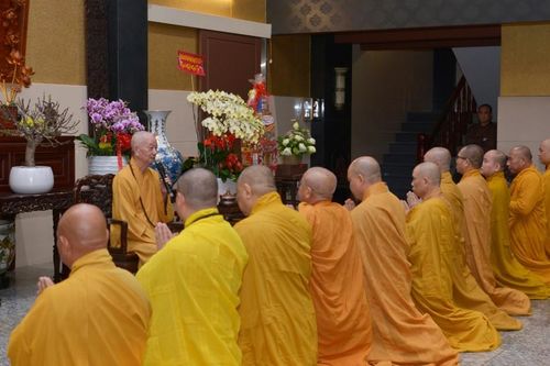 Ban Trị sự Phật giáo các tỉnh Bình Dương, Bà Rịa - Vũng Tàu, Long An và TP.Cần Thơ khánh tuế Đức Pháp chủ