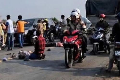 Tai nạn liên hoàn trên đường về quê khiến hai người tử vong thương tâm