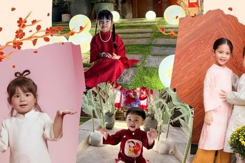 Nhóc tì nhà sao Việt lên đồ đón Tết: Pam nhận 'bão haha', Lisa - Leon siêu cưng