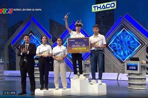 Màn bứt phá đầy cảm xúc của nam sinh Ninh Bình tại Đường Lên Đỉnh Olympia