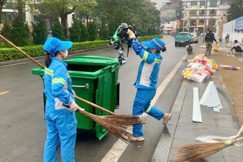Tăng cường đảm bảo vệ sinh môi trường dịp Tết Nguyên đán 2025 tại Đống Đa