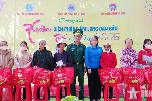 Sức Xuân trên biên giới Tây Ninh