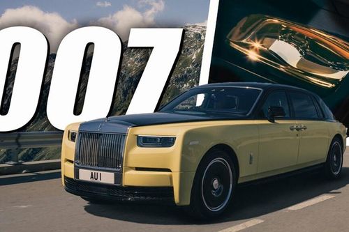 Cận cảnh Rolls-Royce Phantom Goldfinger '007' độc nhất thế giới