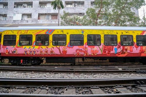 'Toa tàu mùa Xuân' mang đậm văn hóa Việt chạy xuyên Tết Ất Tỵ