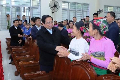 Thủ tướng Phạm Minh Chính thăm, chúc tết tại Thanh Hóa