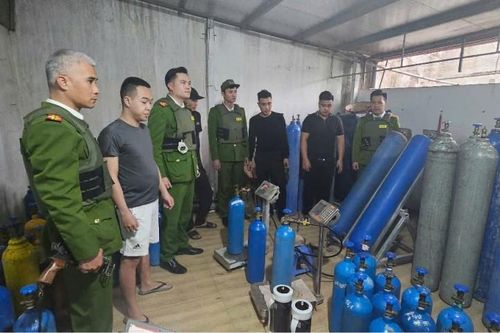 Phát hiện cơ sở sang chiết khí cười quy mô lớn tại TP Hạ Long