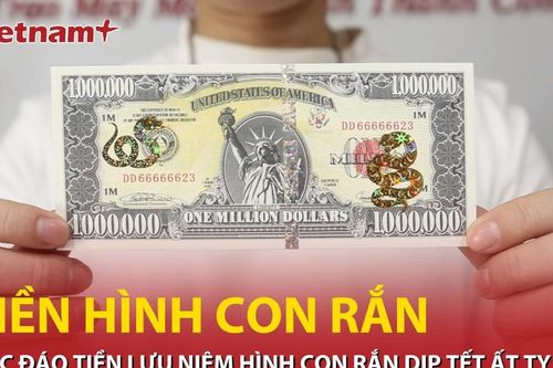 Độc đáo bộ sưu tập tiền kỷ niệm hình con Rắn nhân dịp tết Ất Tỵ 2025