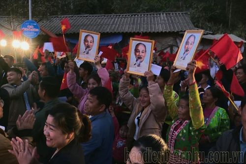 Mường Ảng đóng điện Trạm biến áp bản Chan III