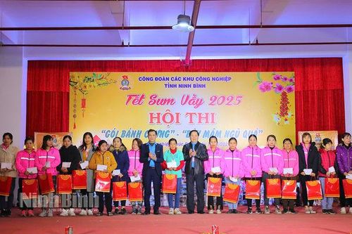 Mang Tết ấm đến với người lao động