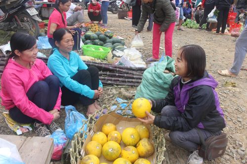 Sắc màu chợ quê