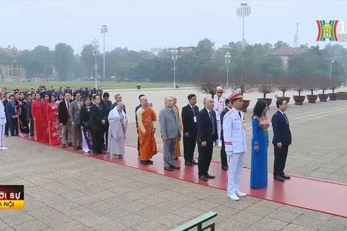Thông báo tổ chức Lễ viếng lăng Bác dịp Tết