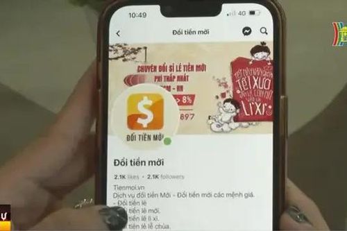 Đổi tiền lẻ dịp Tết: Cẩn thận 'tiền mất, tật mang'