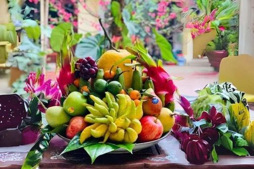 Cách bày mâm ngũ quả không có chuối