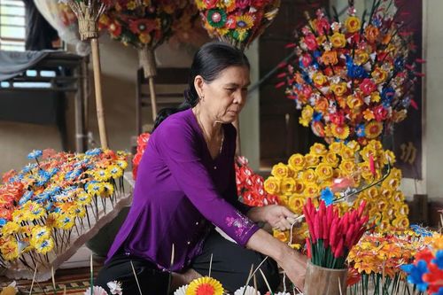 Làng hoa giấy Thanh Tiên 300 năm tuổi ở TP Huế