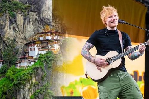 Ed Sheeran trở thành nghệ sĩ quốc tế đầu tiên biểu diễn tại vương quốc Bhutan