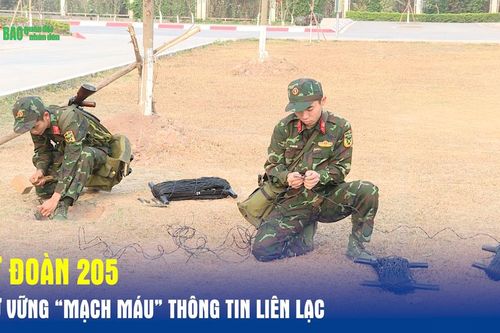 Lữ đoàn 205: Giữ vững 'mạch máu' thông tin liên lạc