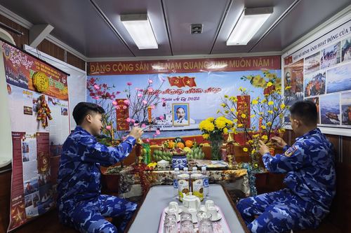 Xuân trên biển