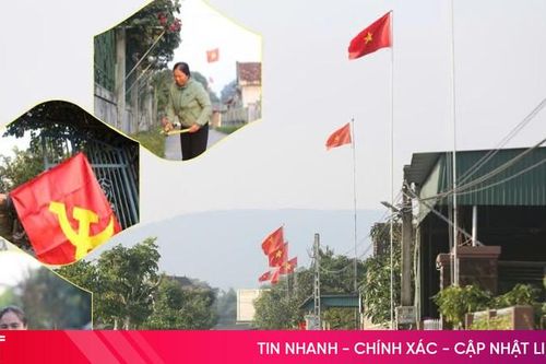 Xuân vui trên khu dân cư phấn đấu về đích thôn thông minh nửa đầu năm 2025 ở Hà Tĩnh
