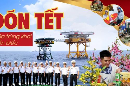 Đón Tết giữa trùng khơi biển biếc