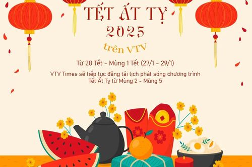 Lịch phát sóng chương trình đặc sắc trên VTV từ ngày 28 - Mùng 1 Tết Ất Tỵ