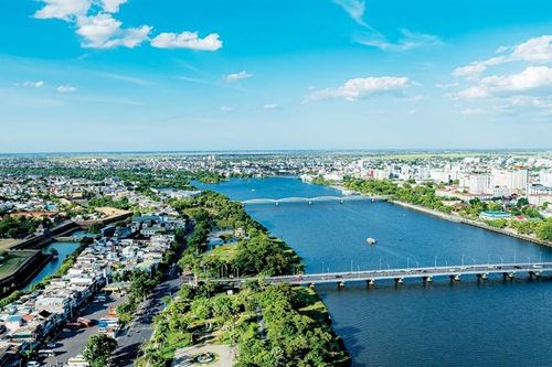 Khu trung tâm & tầm nhìn theo hướng rồng bay