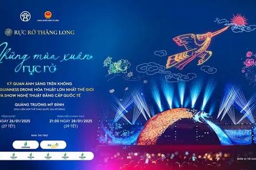 Ngóng chờ trình diễn drone lớn nhất thế giới tại Hà Nội