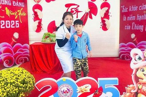 Một góc Tết ở viện