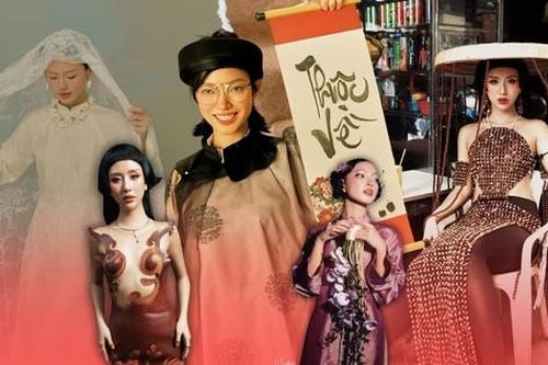 Hội fashionista tung bộ ảnh Tết: Châu Bùi nhí nhố, Quỳnh Anh Shyn 'chơi lớn'