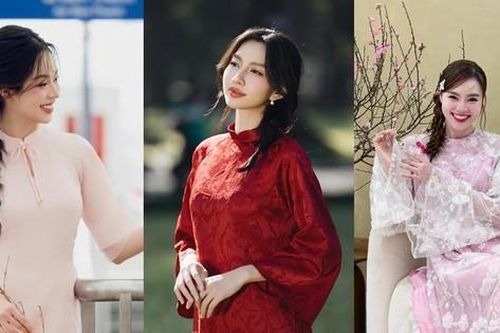 Mỹ nhân Việt chuộng tóc tết khi diện áo dài Tết: Cặp đôi hoàn hảo, đẹp dịu dàng