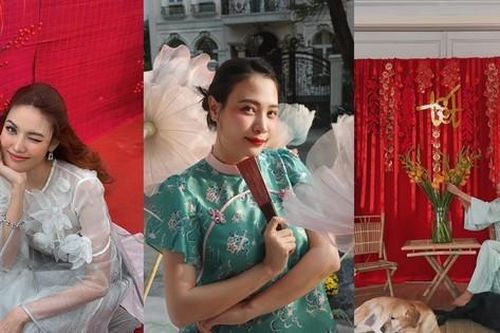 Ngắm cơ ngơi đón Tết của các 'dâu hào môn': Bên lộng lẫy, bên truyền thống