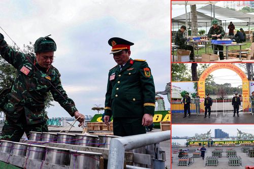 Cận cảnh bên trong trận địa pháo hoa ở Hà Nội trước giờ đón năm mới Ất Tỵ