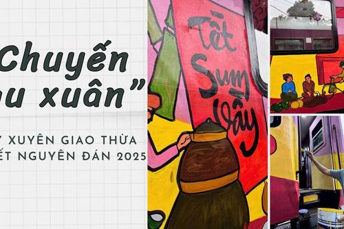 'Chuyến tàu Xuân' đặc biệt chạy xuyên giao thừa Tết Ất Tỵ