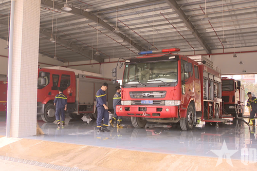 Tết của những người lính cứu hỏa