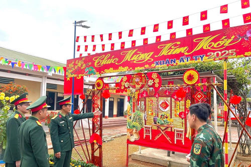 Chiến sĩ Đoàn Ngự Bình - vui Xuân không quên nhiệm vụ