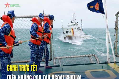 Trực Tết trên những con tàu ngoài khơi xa