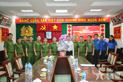 Trung ương Đoàn thăm, chúc Tết các cơ quan, đơn vị phía Nam