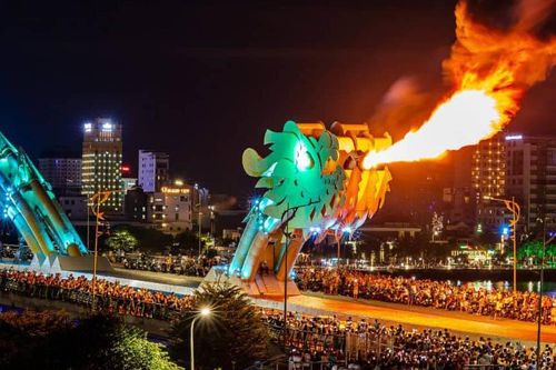 Lịch phun nước, phun lửa cầu Rồng và vận hành quay nhịp cầu sông Hàn phục vụ Tết Ất Tỵ