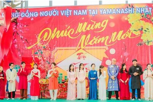 Cựu Du học sinh tại Nhật mang không khí Tết Ất Tỵ đến với cộng đồng người Việt tại Yamanashi