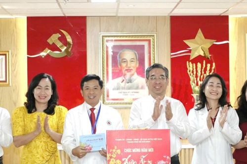 Lãnh đạo TPHCM thăm, chúc tết Bệnh viện Nhân dân 115