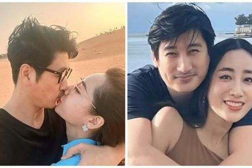 Ảnh tình tứ của Ngọc Quỳnh 'Hoa hồng trên ngực trái' bên bạn gái