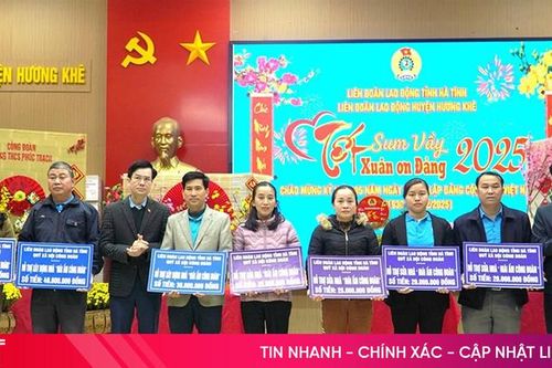 Hương Khê huy động hơn 12.500 suất quà Tết cho người nghèo